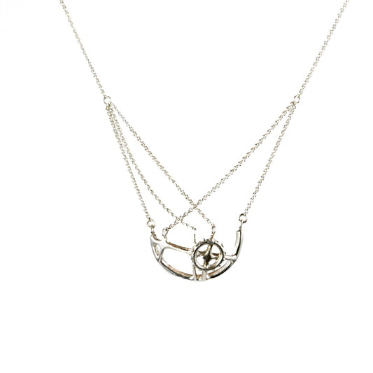 Broken Chart Necklace