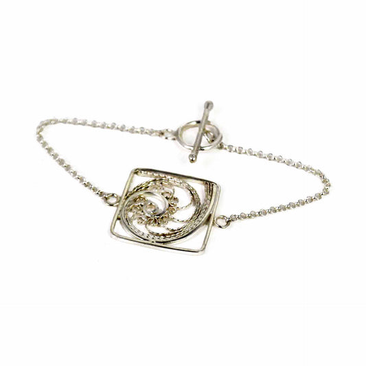 Golden Ratio Filigree Bracelet