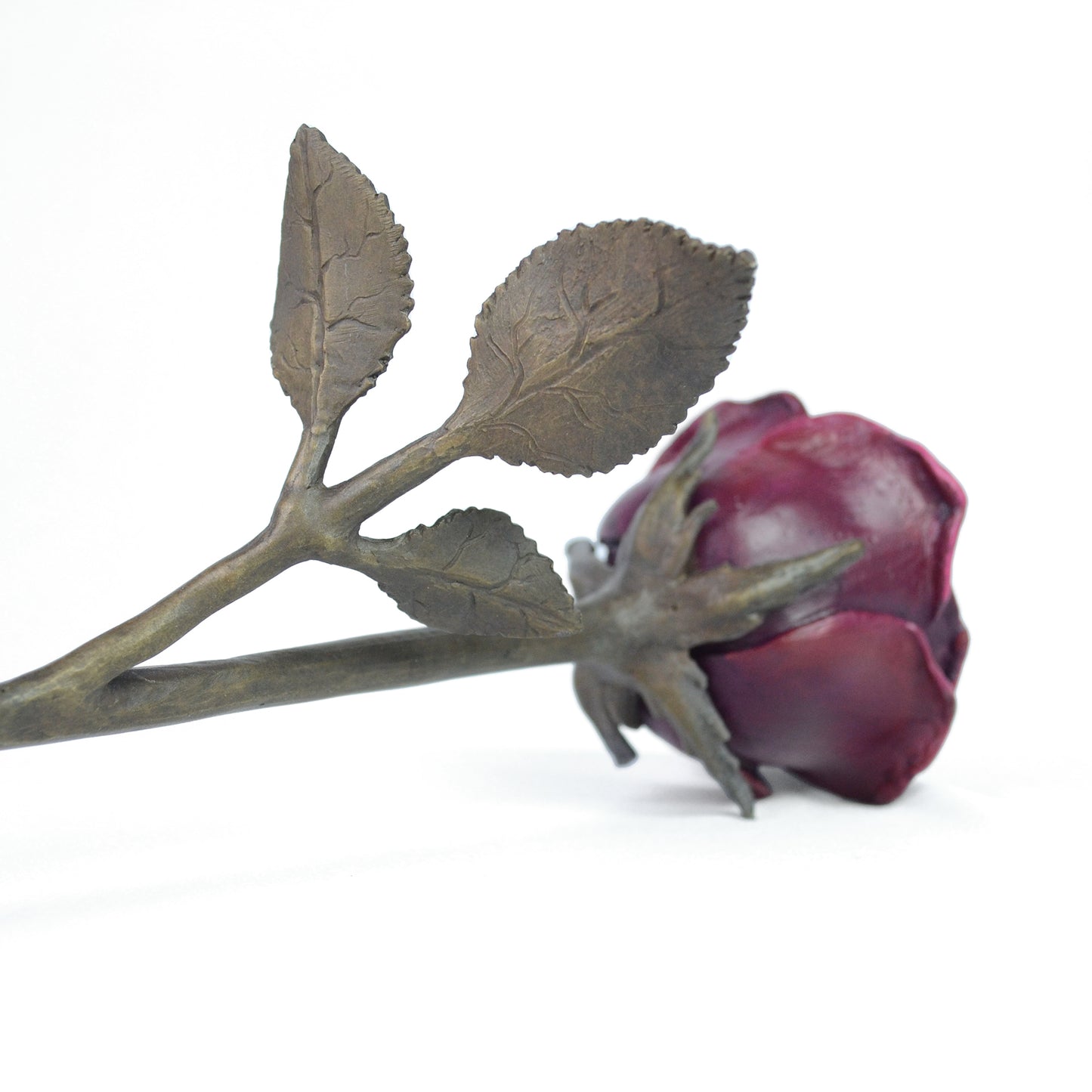 Long Stemmed Rose Sculpture