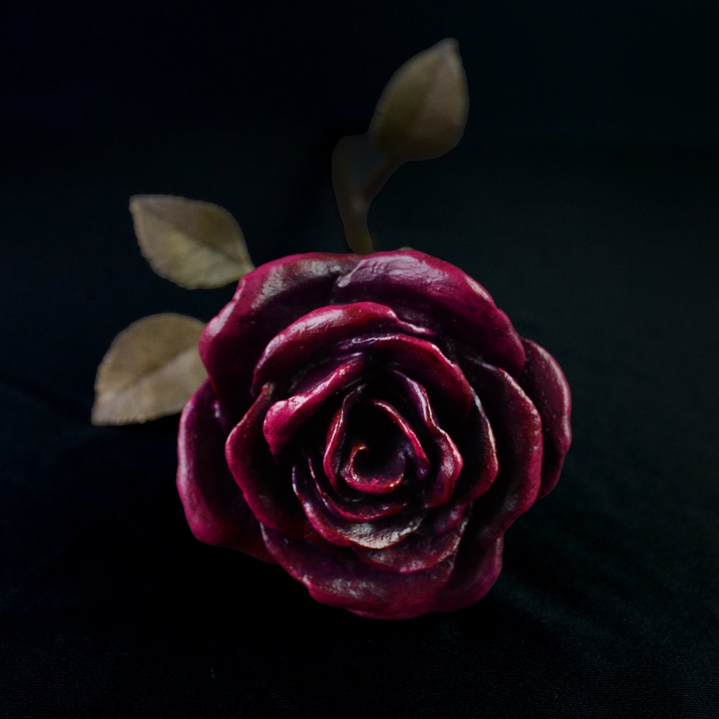 Long Stemmed Rose Sculpture