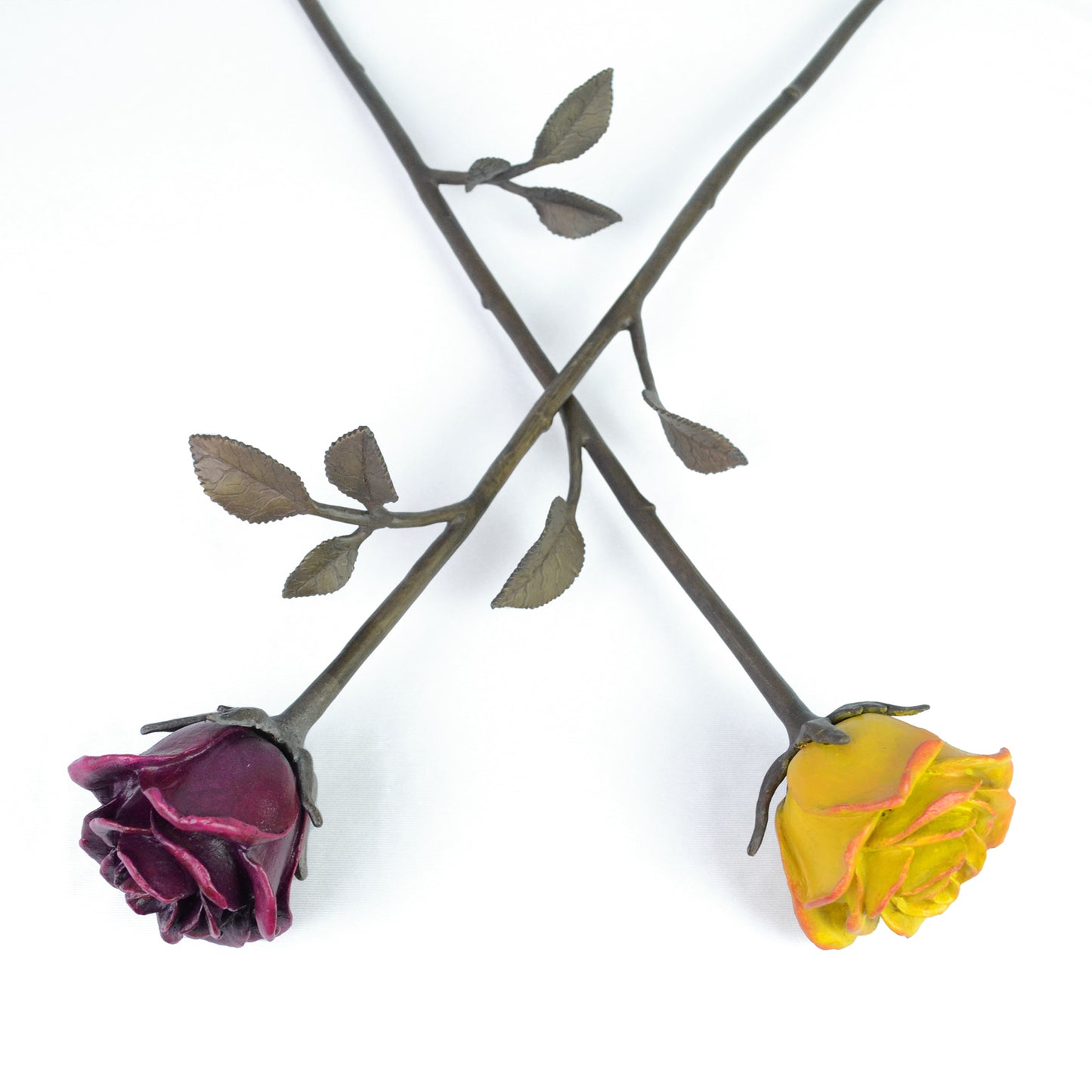 Long Stemmed Rose Sculpture