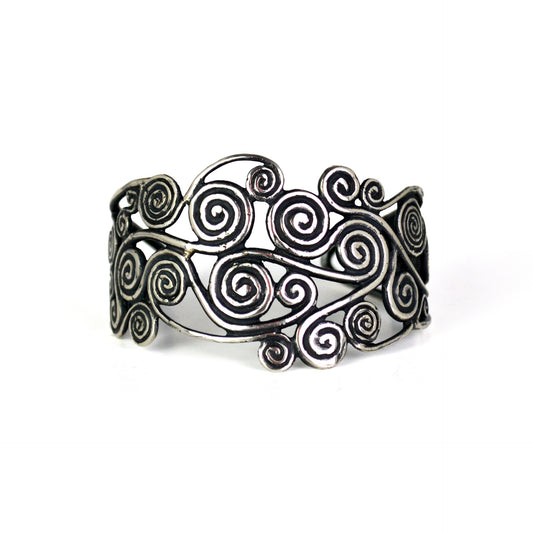 Swirl Cuff Bracelet
