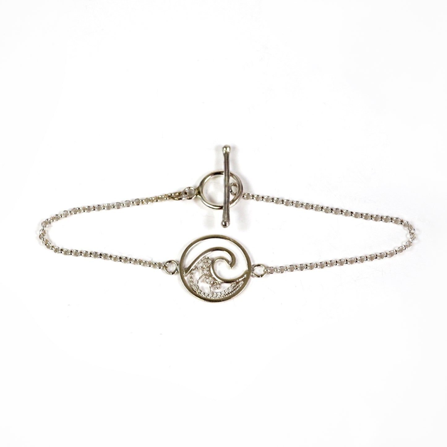 Wave Filigree Bracelet