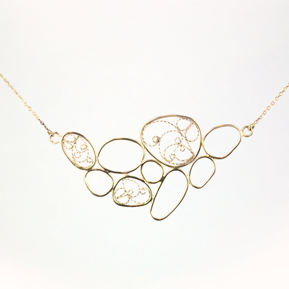 Organic Filigree Necklace