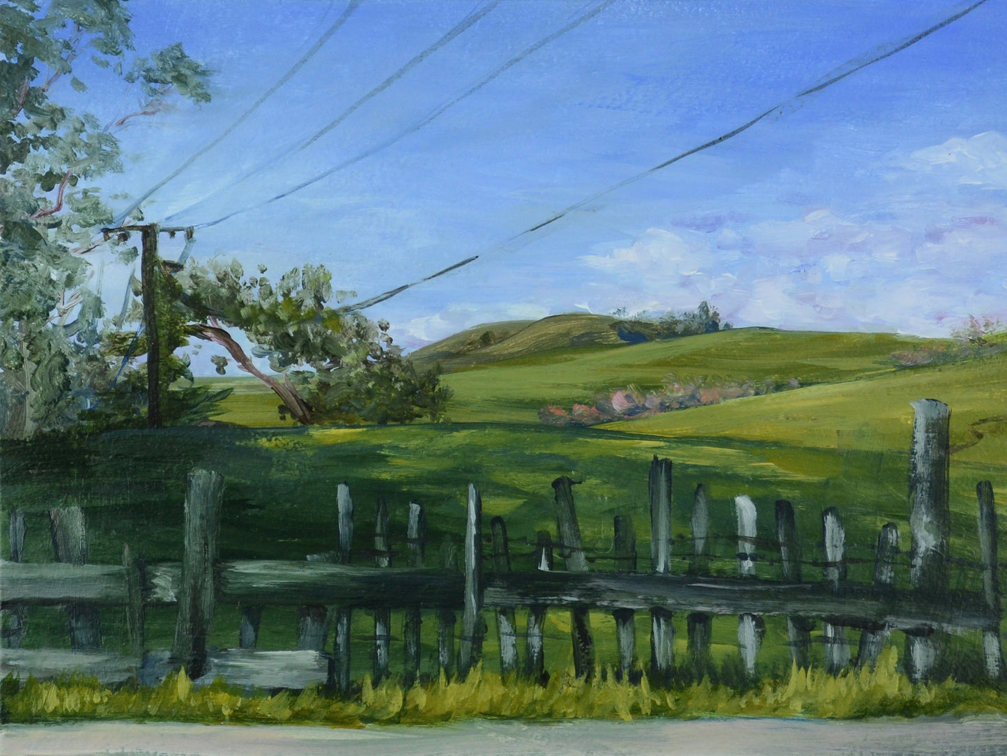 Paradise Unpaved Painting