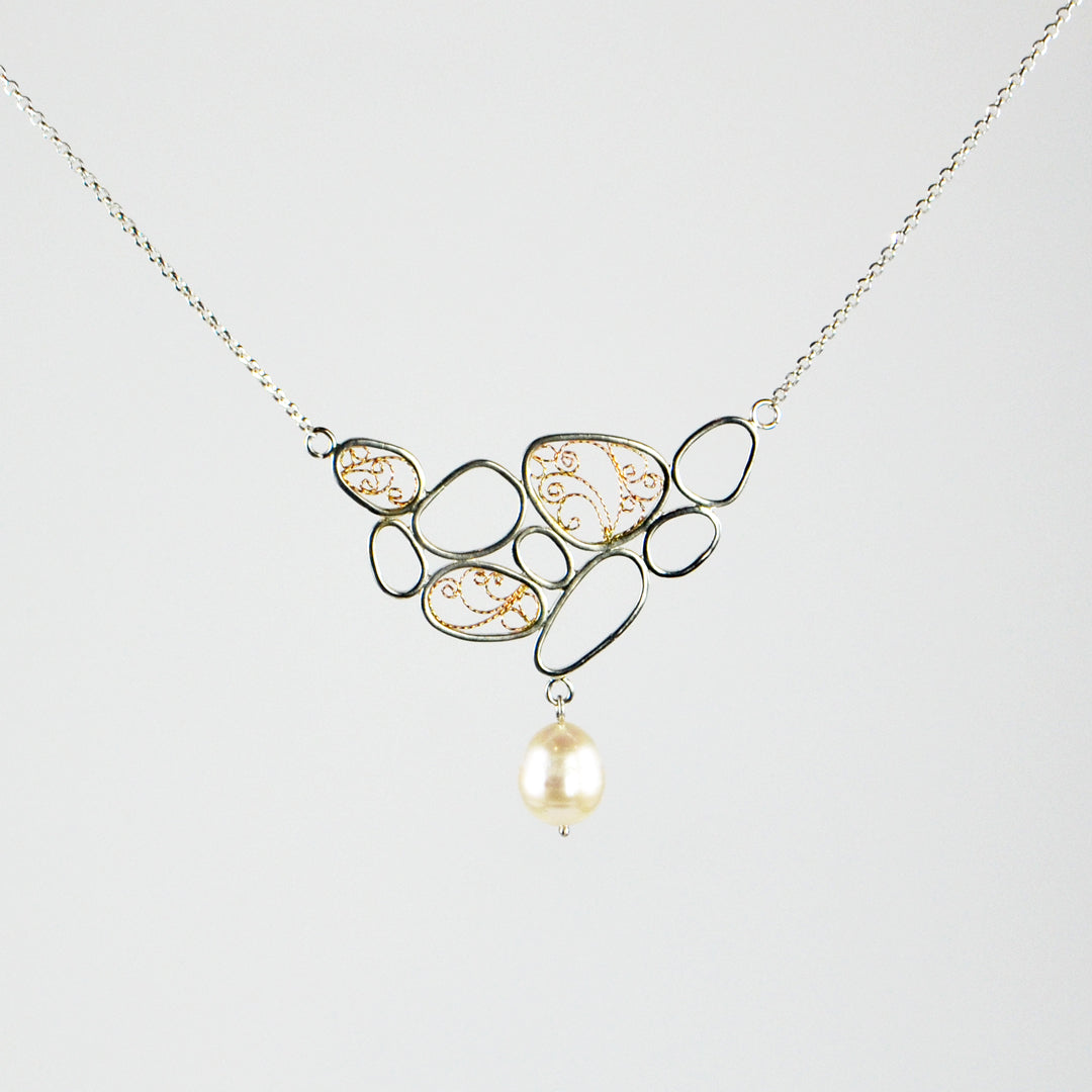 Organic Filigree Necklace