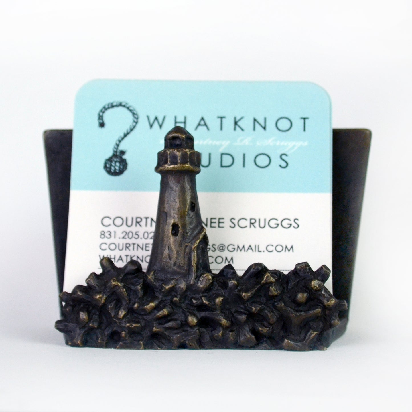 Lighthouse Business Card Holder