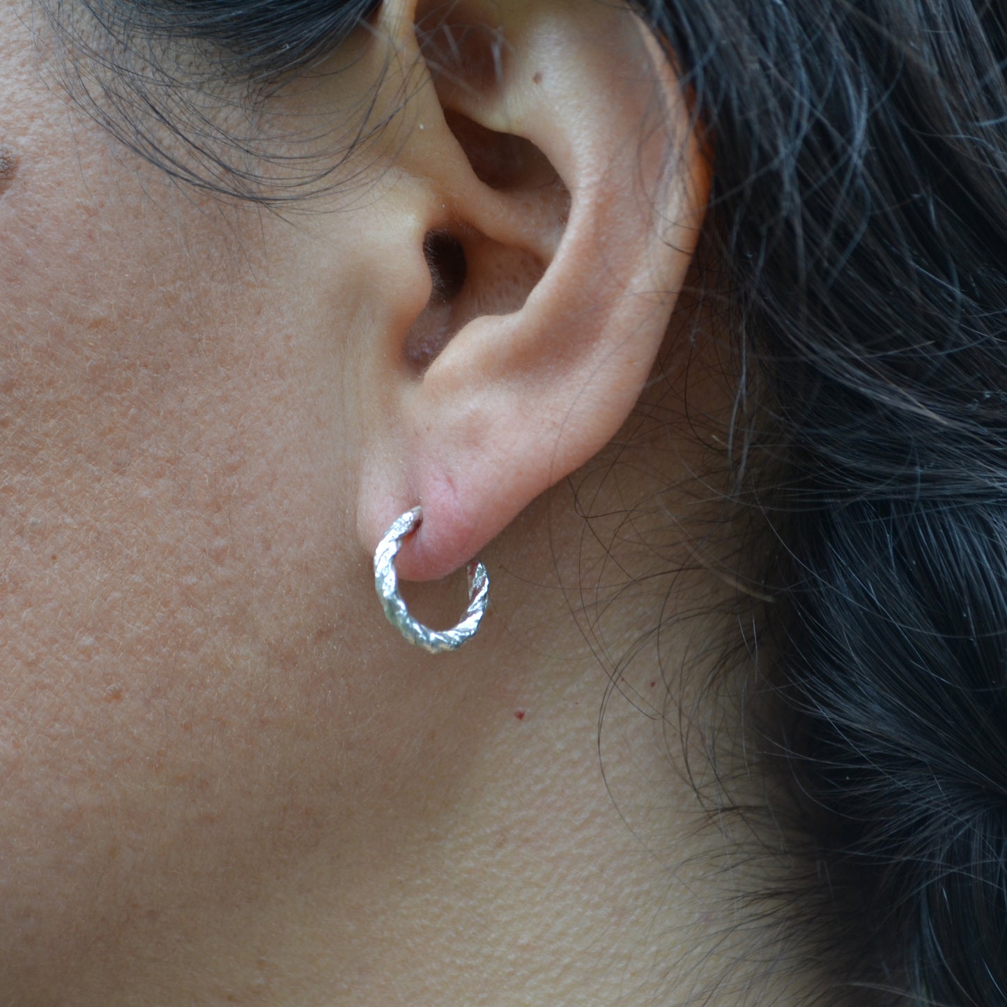 Rope Hoop Earrings
