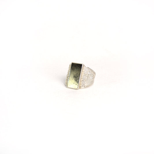 Riley Pyrite Ring